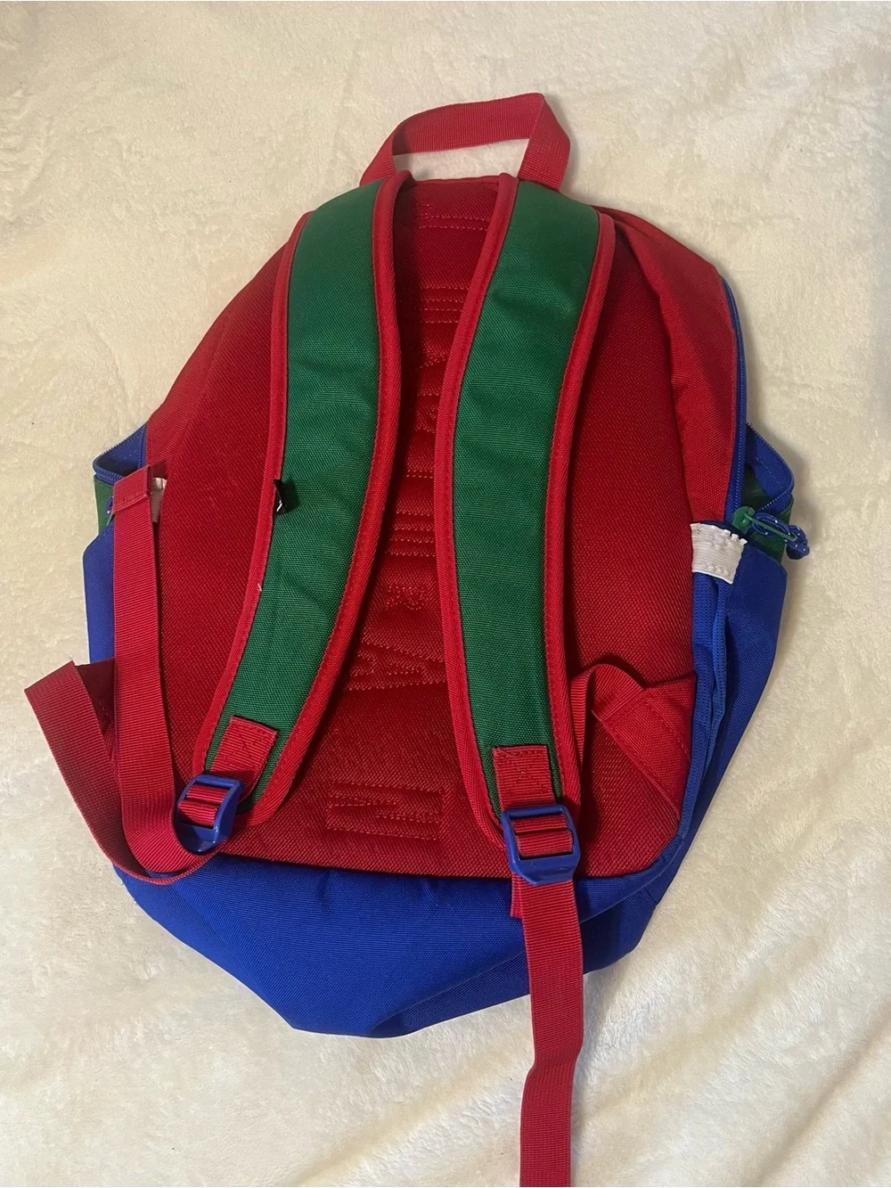 Jordan Kids Backpack and Lunch Bag Set - Blue, Green, Red